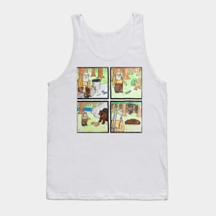 funny Blursed Retirement Tank Top